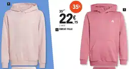 E.Leclerc adidas Sweat fille offre