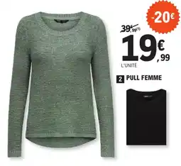 E.Leclerc ONLY Pull femme offre