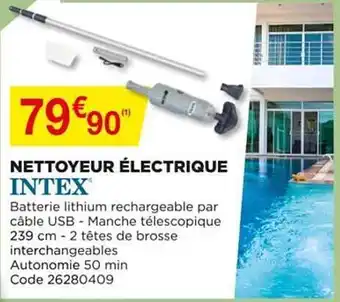 Bricomarché Nettoyeur électrique Intex offre