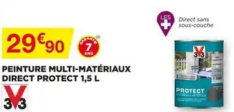 Peinture Multi-matériaux Direct Protect 1,5 L V33
