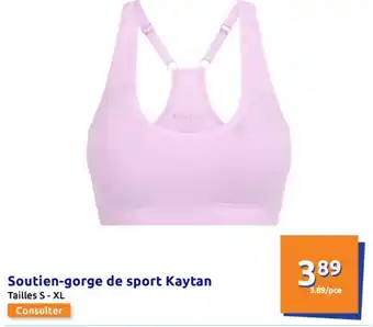 Action Soutien-gorge de sport Kaytan offre