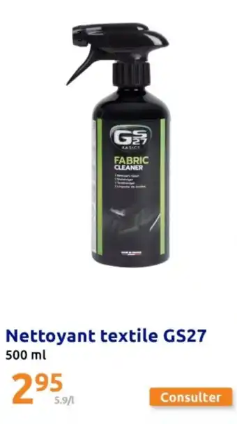 Action Nettoyant textile GS27 offre