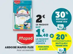 Super U ARDOISE MAPED FLEX offre