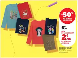 Super U TEE-SHIRT ENFANT offre