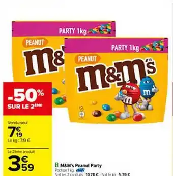 M&m's Peanut Party