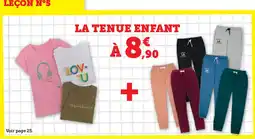 Super U LA TENUE ENFANT offre