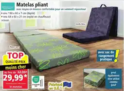 Norma Matelas pliant offre