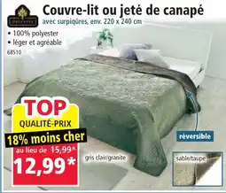 Norma Couvre-lit ou jeté de canapé offre