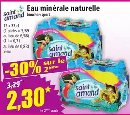 Norma Eau minérale naturelle offre