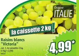Norma Raisins blancs "Victoria" offre