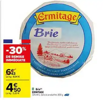Carrefour Brie Ermitage offre