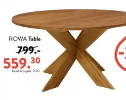 Casa ROWA Table offre