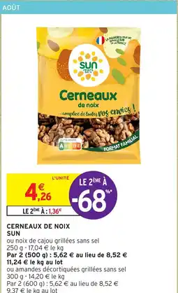 Intermarché Hyper CERNEAUX DE NOIX SUN offre