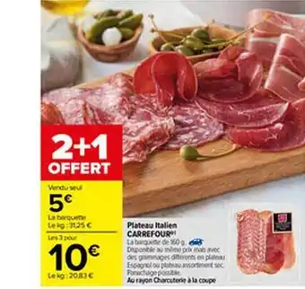 Carrefour Plateau Italien Carrefour offre