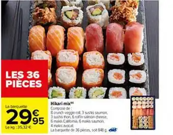 Carrefour Hikari Mix offre