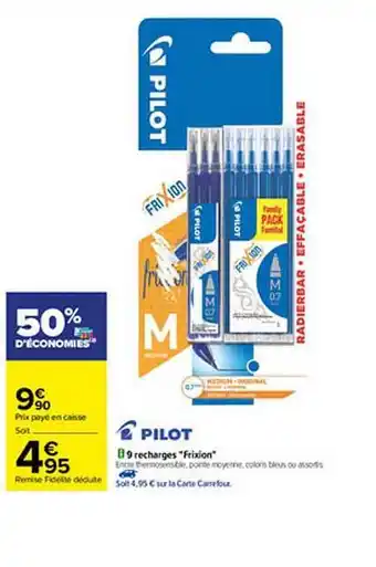 Carrefour 9 Recharges offre