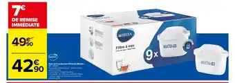 Carrefour Pack De 9 Cartouches Filtrantes Maxtra+ Brita offre