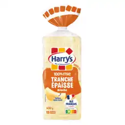 Carrefour Market HARRY'S Pain de mie Tranches Épaisses offre