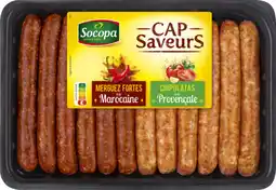Carrefour Market Assortiment saucisses Cap Saveurs SOCOPA offre