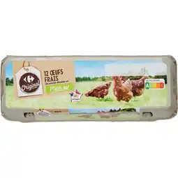 Carrefour Market CARREFOUR ORIGINAL Œufs de poules Elevées en plein air offre
