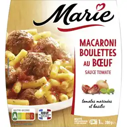 Carrefour Market MARIE Plat cuisiné offre