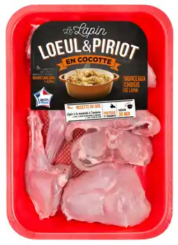 Carrefour Market LOEUL ET PIRIOT Découpes de lapin offre