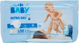 Carrefour Market CARREFOUR BABY Couches Ultra Dry offre