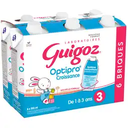 Carrefour Market GUIGOZ Optipro Croissance Liquide offre