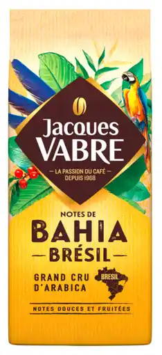 Carrefour Market JACQUES VABRE Café moulu grand cru d'arabica offre