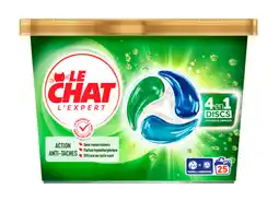 Carrefour Market LE CHAT Lessive en Discs 4 en 1 offre