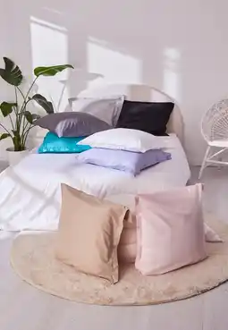 Carrefour Market TEX HOME Linge de lit Uni coton offre