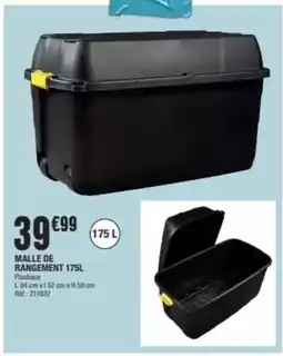 La Foir'Fouille Malle de rangement 175l offre