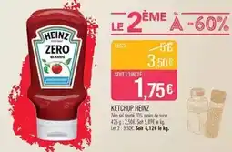 Match Heinz - ketchup offre