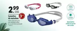 Lidl Lunettes de natation offre