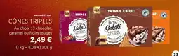 Lidl Bon gelati - cones triples offre