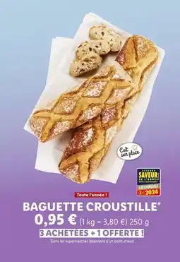 Lidl Baguette croustille offre