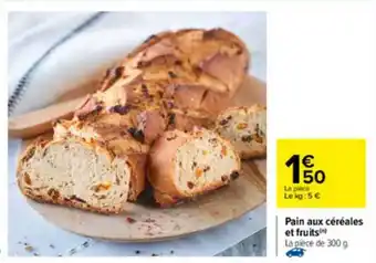 Pain Aux Céréales Et Fruits