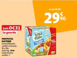 Auchan POM'POTES MATERNE offre