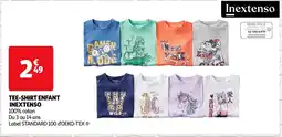 Auchan TEE-SHIRT ENFANT INEXTENSO offre