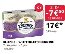 Costco KLEENEX - PAPIER TOILETTE COUSSINÉ offre