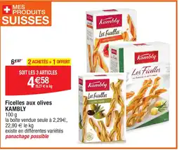 Ficelles aux olives KAMBLY