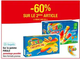 Cora x Carrefour PIRULO -60% SUR LE 2ème ARTICLE sur la gamme PIRULO offre