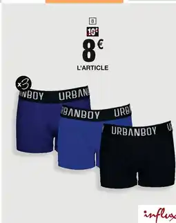Cora x Carrefour influx Boxers offre