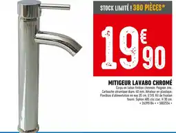 Brico Cash Mitigeur Lavabo Chromé offre