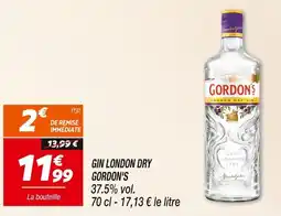 Netto GORDON'S GIN LONDON DRY offre