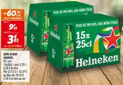 Netto HEINEKEN BIÈRE BLONDE offre