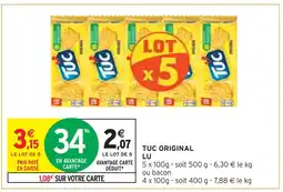 Intermarché LU TUC ORIGINAL offre