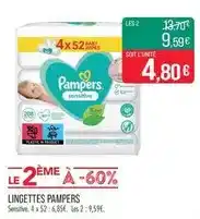 Match Pampers - lingettes offre