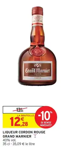 Intermarché GRAND MARNIER LIQUEUR CORDON ROUGE offre