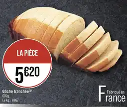 Gâche tranchée
